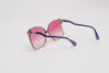 Vintage Silhouette Oversize Gradient Suns 70's